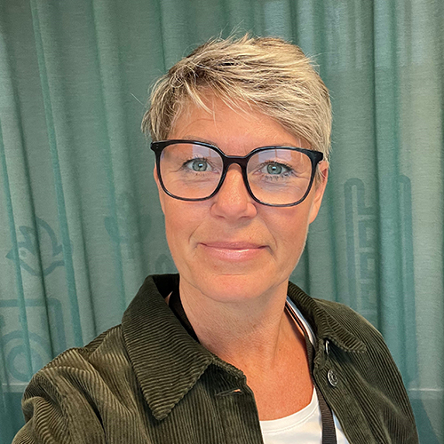 Närbild på Jennie Cederholm Björklund.