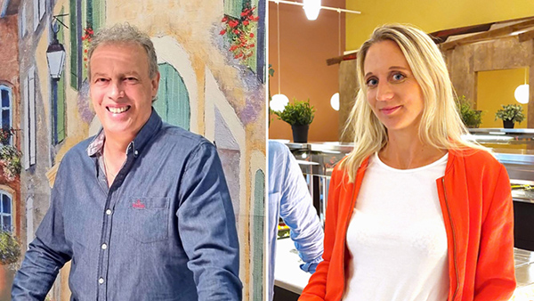 Alain Grenard och Linnea Olsson Lee