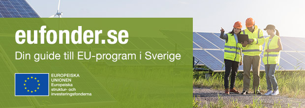 Eufonder.se är den främsta kanalen för information om EU-fonder i Sverige och deras program.