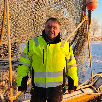 Porträttbild på Ingvar Lerdin.