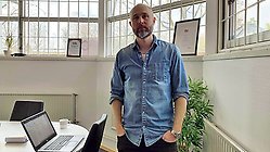 Johan Hedström Projektansvarig Agro Örebro i Närke. Foto Hannes Nordgren 