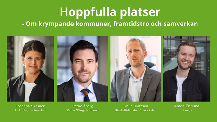 Porträttbilder på de medverkande.