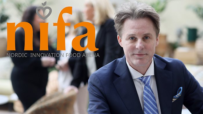 Vd Claes Jonasson och Nifas logga.